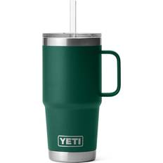 Yeti mug Yeti Rambler 25 oz Straw Mug 710 ml Termokop