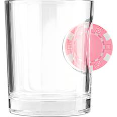 Whiskyglas med Pokerchip Casino Glas
