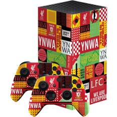 Dekalset Liverpool FC Xbox Series X Console Skin Bundle