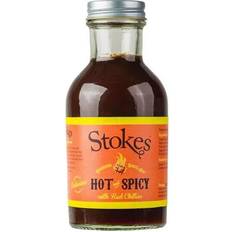 Stokes Hot Spicy BBQ Sauce 315g Pack 2