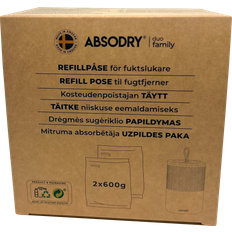 Affugtere Absodry Duo Family Refill 600g 2-Pak