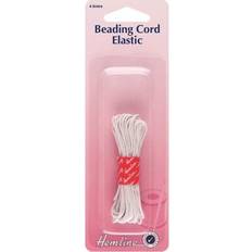 Beading Cord Elastic White 4.5m x 1.3mm