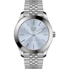Ice Watch Analog Steel Silver Light Blue Damen Uhr Small