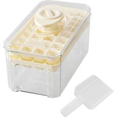 Cream 64 Grid Press Mold 370 x 19 x 10 cm