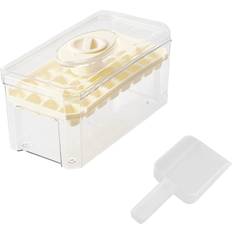 Cream 32 Grid Press Type Mold 350 x 19 x 10 cm