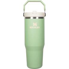 Stanley Vattenflaskor Stanley Ice Flow Flip Straw Pistachio Vacuum Tumbler Wasserflasche