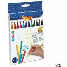 Jovi Multicolour Felt Tip Pens Set 12 Pieces