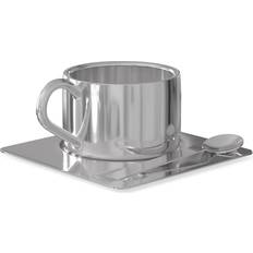 Steel Cup Trio Kaffekop Rustfrit Stål