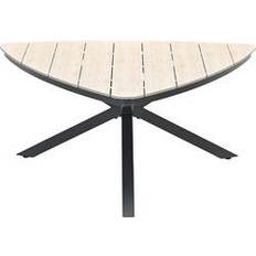 Buitentafels Bistro Garden Impressions Edison Triangle Light Teak Tafel 170 cm