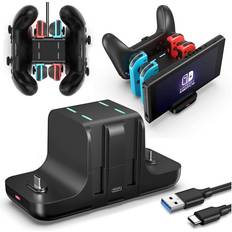 6-in-1 Charger Dock Station for Nintendo Switch Pro