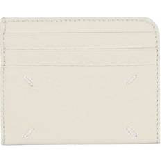Woman Cardholder Leather - Beige