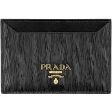 Prada Tegnebøger & Nøgleringe Prada Læder Logo Wallet Tilbehør Dame - Sort