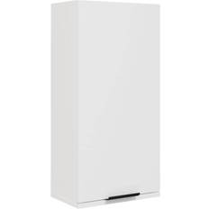 vidaXL Mobile Da Bagno A Parete Bianco 32x20x67 cm