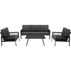 Aluminium 4 Piece Sofa Anthracite Grey