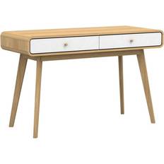 Loft24 Cassie Oak/White Skrivebord 50x120cm