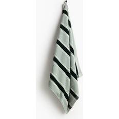Stribede Badehåndklæder H&M Striped Badehåndklæde Grøn (165x80cm)