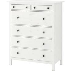 IKEA HEMNES White Stained Byrå 108x131cm