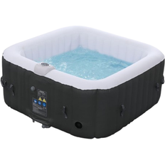 Grey Hot Tubs Arebos Inflatable Hot Tub Whirlpool Florence