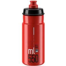 Elite Jet Biodegradable Black/Red Water Bottle 0.55L