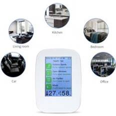 Luftkvalitetsmätare KKmoon Multifunctional Indoor Outdoor HCHO TVOC Detector