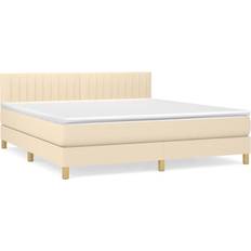 vidaXL 3140798 Cream Frame Bed 180x200cm