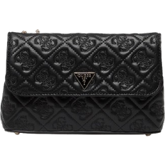 Guess Adelasia Embossed 4G Logo Crossbody - Black
