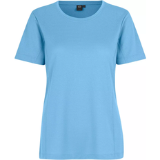 Blå - Dame - Fitness Tøj ID Women's Lyocell T-shirt - Light Blue