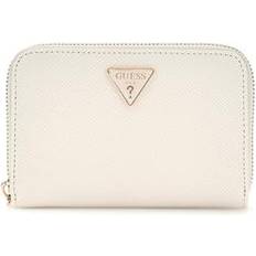 Guess Wallets Guess Medium Zip Wallet For Women Rosalba SLG - Blanc