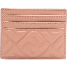 Fendi Korthållare Fendi Logo Embossed Card Holder - Pink
