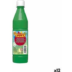 Green Tempera Paints Jovi Tempera Paint 500 ml 12 Units