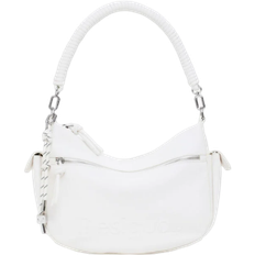 Desigual 3D Logo Oval Bag - White