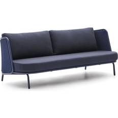 Aluminium - Blå Loungesæt Kave Home Udendørs 3-Personers Aluminium Sofa B210 Loungesæt