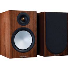 Monitor Audio 2-vägs Stativ- & Surroundhögtalare Monitor Audio Silver 100 7G Natural Walnut