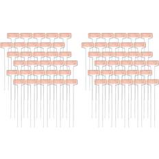 Pots, Plants & Cultivation Tlily 60 Pack 10 Inch High Copper Plate Metal Plant Labels