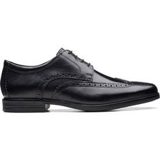 Herr - Skum Derby Clarks Howard Wing - Black