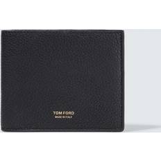 Tom Ford T Line Leather Bifold Wallet - Black