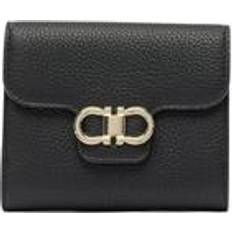 Gancini Compact Wallet - Black