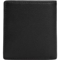 Geldbörsen & Schlüsseletuis Tommy Hilfiger Th Zentrale Trifold Leder Brieftasche - Schwarz