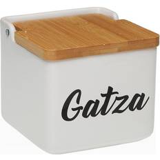 Ceramic Salt Bowls Versa GATZA Ceramic Shaker with Lid Salt Bowl