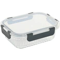 Transparent Borosilicate Glass Lunch Box 640 ml