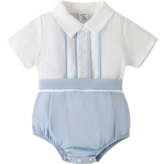 Shein Souflis Baby Boy's Elegant Gentleman Romper, Summer