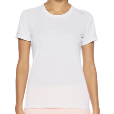 2XU Women's Aero Short Sleeve T-shirt - White/Silver Reflective