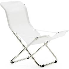 Aluminium Sun Chairs Fiam Fiesta - White