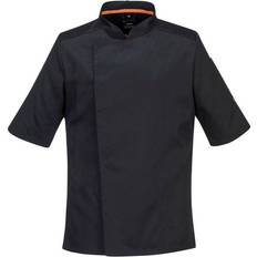 Portwest Chef's Mesh Air Pro Jacket S/S - Black