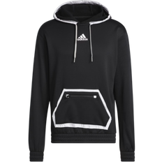 adidas Men's Team Issue Pullover Hoodie - Black/Mgh Solid Grey