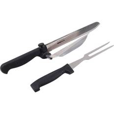 Ustensiles de Barbecue Fourchette et Couteau Barbecue Inox