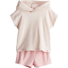 H&M Baby Pink 2-piece terry set 12-18M