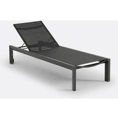 LA REDOUTE INTERIEURS Lolara Aluminium Sun Lounger Charcoal