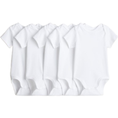 H&M Cotton Bodysuits 5-pack - White (1088033005)