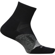Feetures Elite Light Cushion Quarter Socks - Black